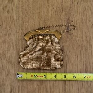 Vintage Whiting & Davis Gold Mesh Wristlet